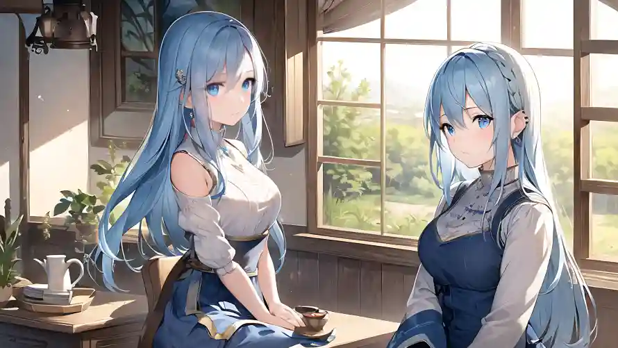 4k安静壁纸 - 少女 - 可爱 - 美丽「哲风壁纸」