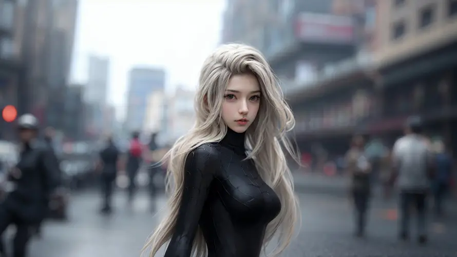 2k少女壁纸-未来风格和美女-科幻美女壁纸分享「哲风壁纸」