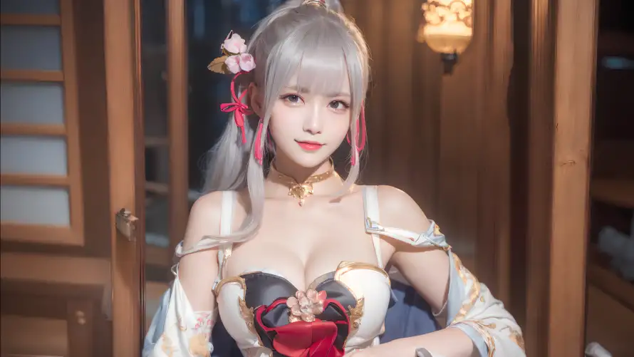 2k少女壁纸-cos - 和风少女-日系穿搭「哲风壁纸」