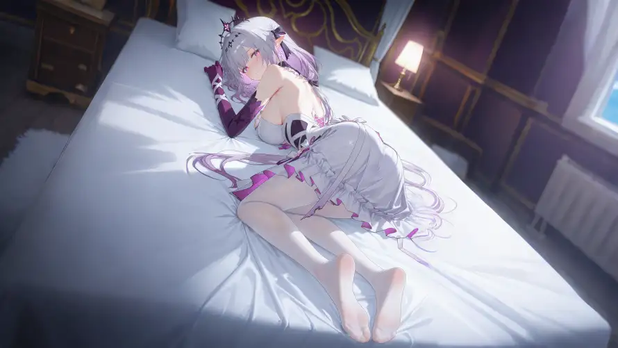 4k白发壁纸 - 少女 - 热门壁纸 - wallpaper「哲风壁纸」