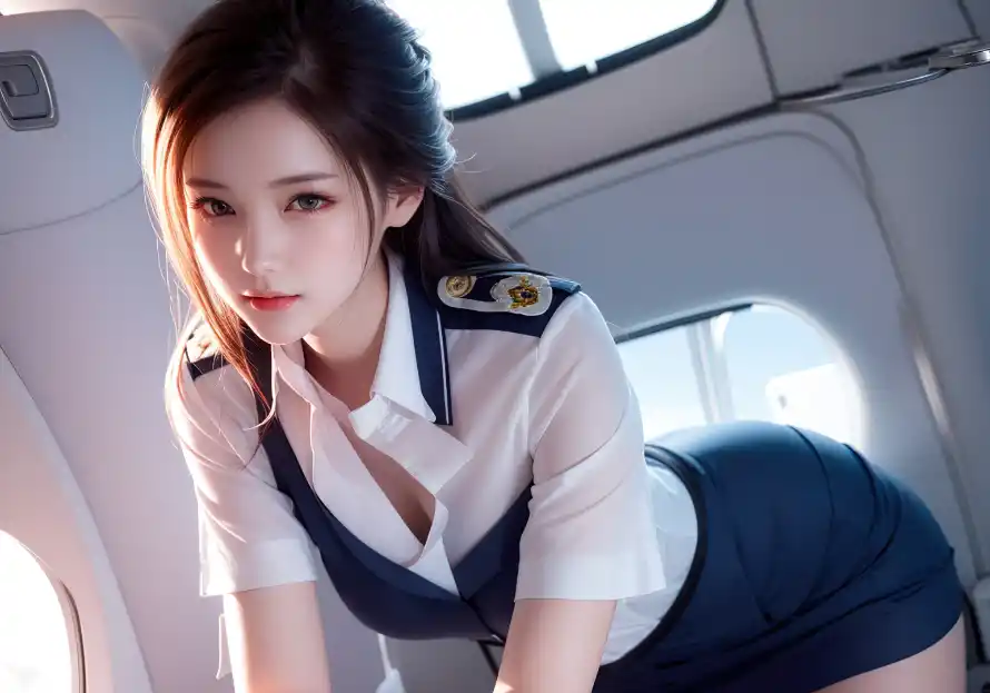 2k制服壁纸-制服诱惑与诱惑-机舱写真壁纸分享「哲风壁纸」