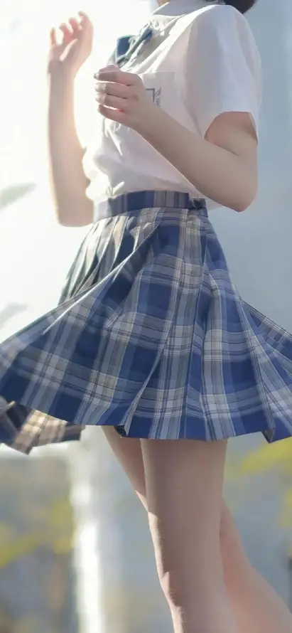 4kjk壁纸 - 美女 - 校园风 - jk制服「哲风壁纸」