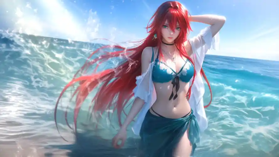 4k红发壁纸 - 八重神子 - 热门壁纸 - wallpaper「哲风壁纸」