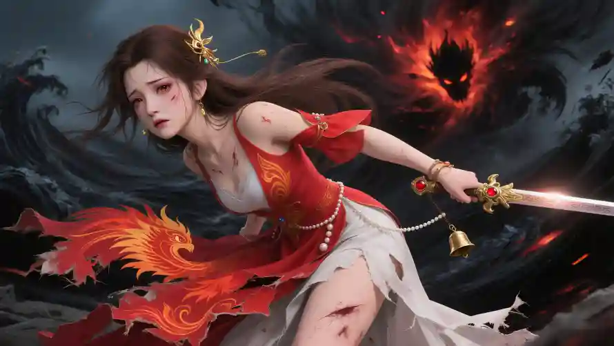 4k哭泣壁纸-弑魔剑士和铃铛-暗黑壁纸热门的壁纸「哲风壁纸」