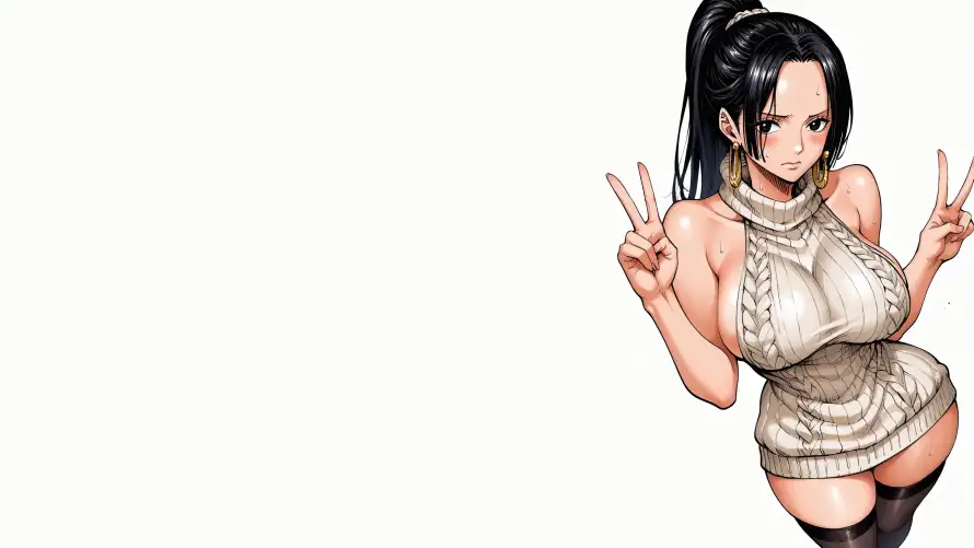 4k女帝壁纸-海贼王 - 动漫角色-战斗姿势「哲风壁纸」