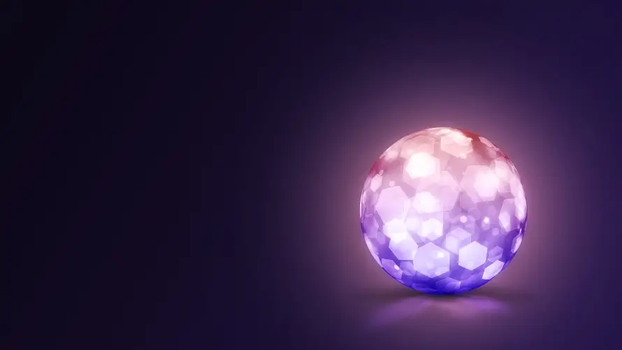 2k创意壁纸-幻彩光球和艺术-炫光球体壁纸分享「哲风壁纸」