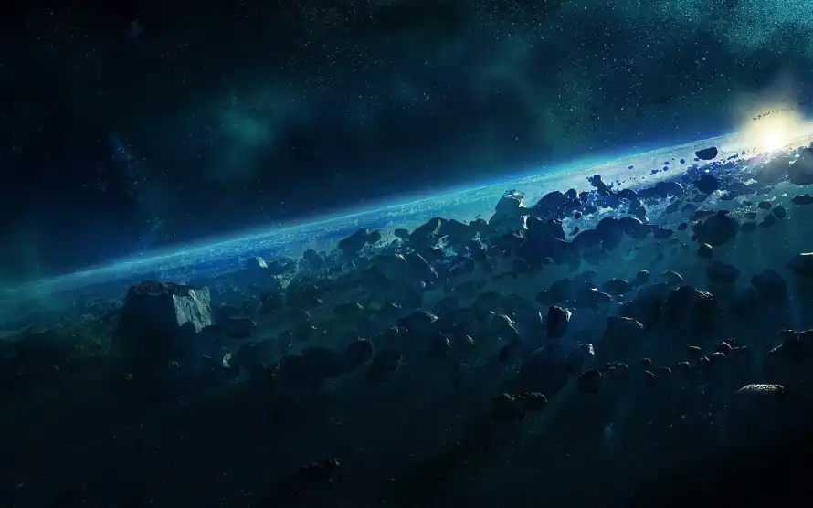 2k星云壁纸-宇宙背景壁纸和科幻-星尘太空热门的壁纸「哲风壁纸」