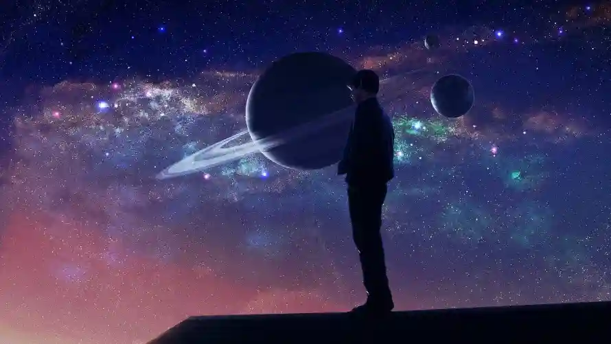 2k创意壁纸-创意背景和艺术-宇宙人物热门的壁纸「哲风壁纸」