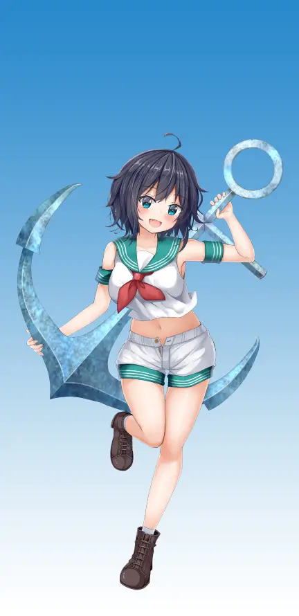 4k水手服壁纸 - 美少女 - 动漫少女 - 夏日少女「哲风壁纸」