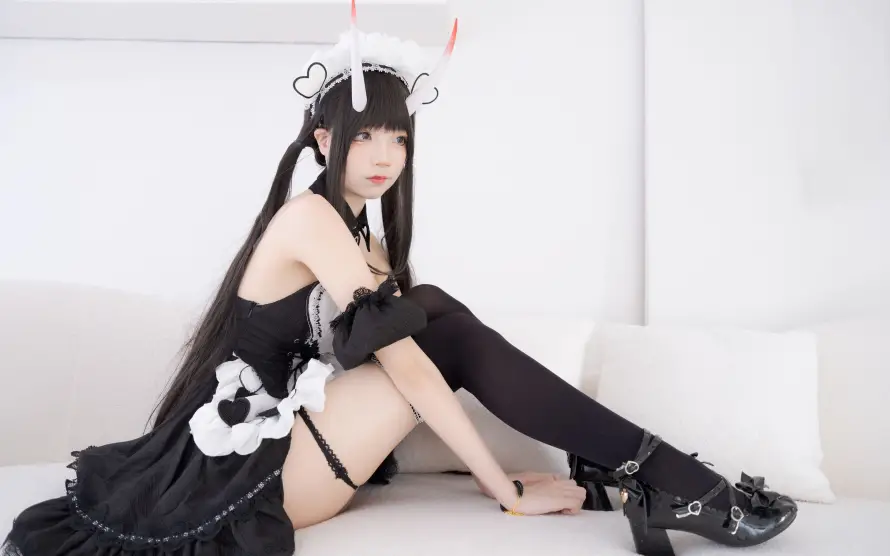 4k黑丝壁纸 - 二次元 - 美少女 - 五更百鬼「哲风壁纸」