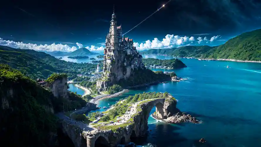 4k城堡壁纸 - 滨海 - 热门壁纸 - wallpaper「哲风壁纸」