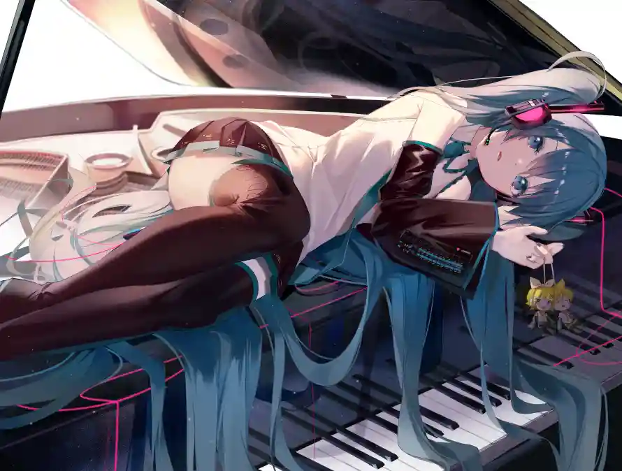 3k动漫壁纸-二次元壁纸和插画-初音未来免费下载「哲风壁纸」