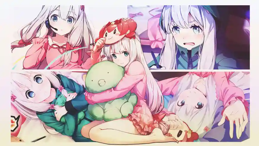 2k和泉纱雾壁纸-纱雾合集壁纸和萌系插画-银发少女「哲风壁纸」