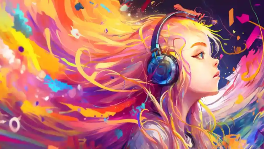 2k女孩壁纸-个性少女 - 艺术-动感插画壁纸推荐「哲风壁纸」