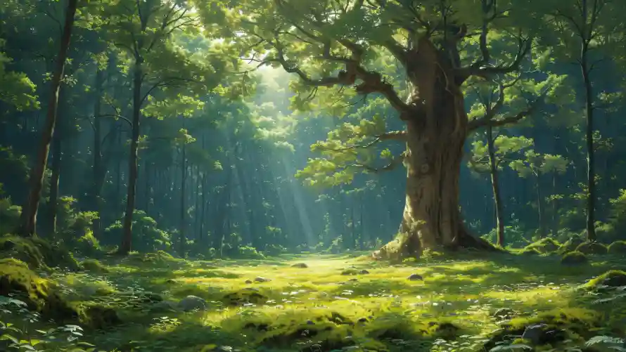 4k阳光壁纸 - 树林 - 热门壁纸 - wallpaper「哲风壁纸」
