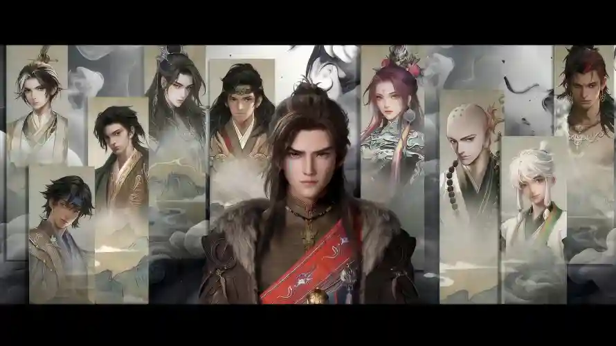 4k云曦壁纸 - 石昊 - 秦牧 - 火灵儿「哲风壁纸」