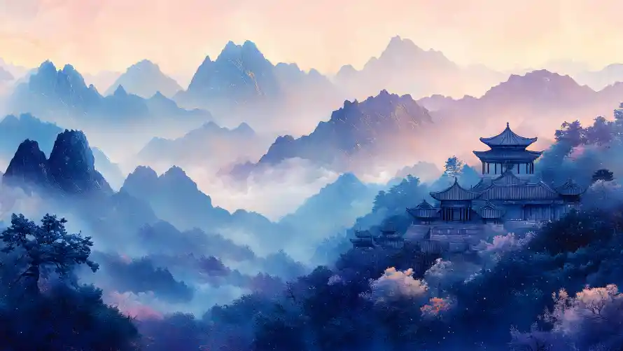 4k水墨意境壁纸 - 国风山水 - 热门壁纸 - wallpaper「哲风壁纸」