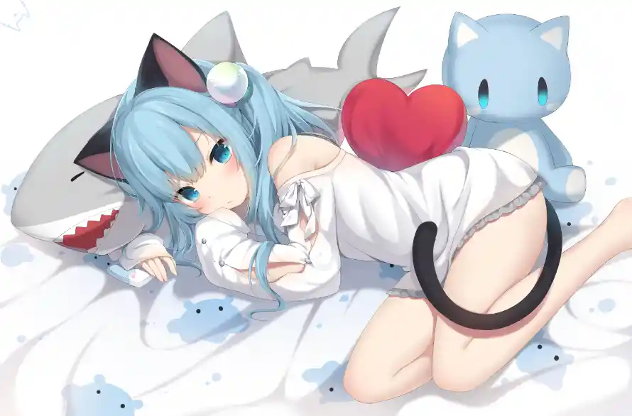 2k二次元壁纸-猫耳娘壁纸和原创角色-可爱玩偶「哲风壁纸」