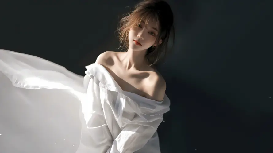 15k美女壁纸-光影写真和阳光-少女写真热门的壁纸「哲风壁纸」