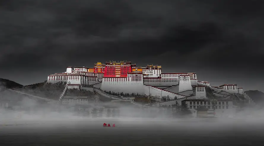 3k拉萨壁纸-布达拉宫和西藏-拉萨地标热门的壁纸「哲风壁纸」