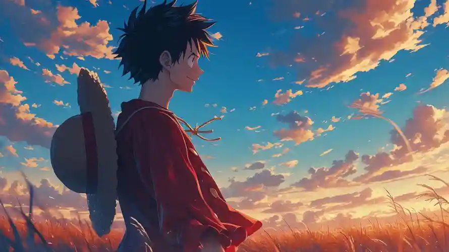 4k麦田夕阳壁纸 - 海贼王路飞 - 热门壁纸 - wallpaper「哲风壁纸」