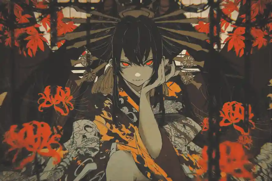 3k动漫壁纸-动漫角色 - 少女-和服少女壁纸分享「哲风壁纸」