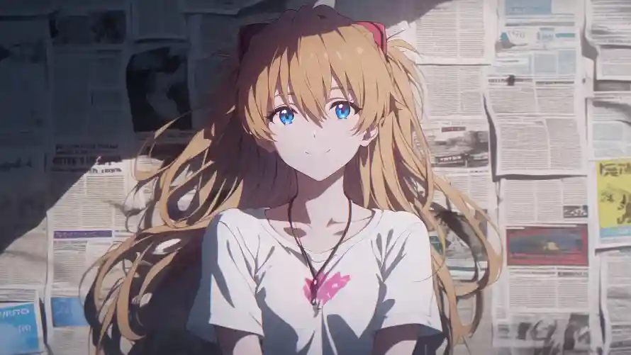 4k报纸壁纸-eva - 二次元-明日香壁纸分享「哲风壁纸」