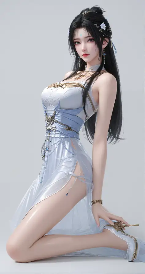 4k清漪壁纸 - 大长腿 - 完美世界 - wallpaper「哲风壁纸」