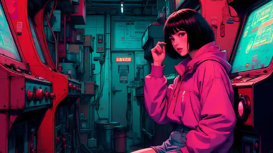2k女孩壁纸-未来感和插画-数字艺术壁纸推荐「哲风壁纸」