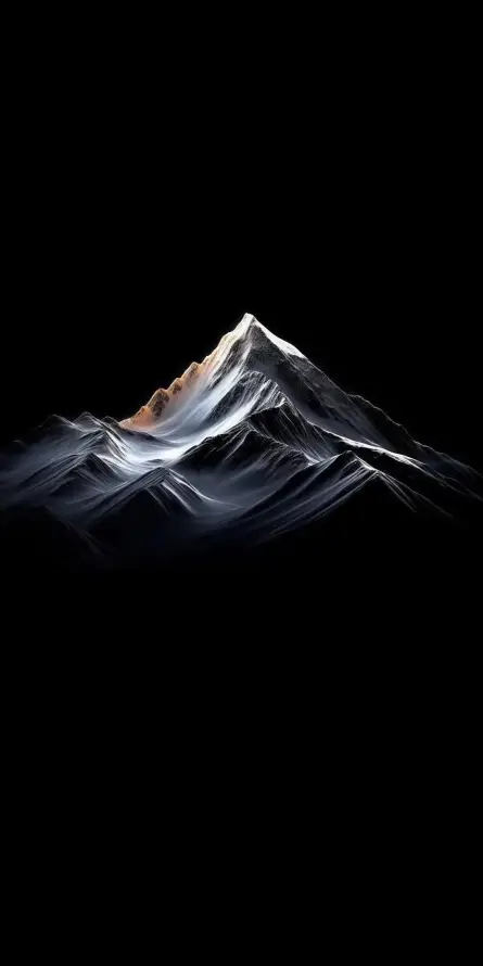 4k光影壁纸 - 山峰 - 光影山峰 - 光影艺术「哲风壁纸」