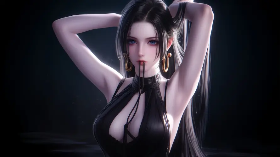 4k女帝壁纸-性感美女和角色设计-魅力造型「哲风壁纸」