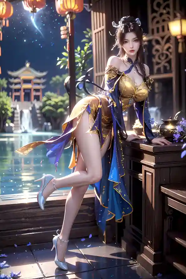 4k云望舒壁纸 - 华丽装扮 - 古典美人 - 古风服饰「哲风壁纸」