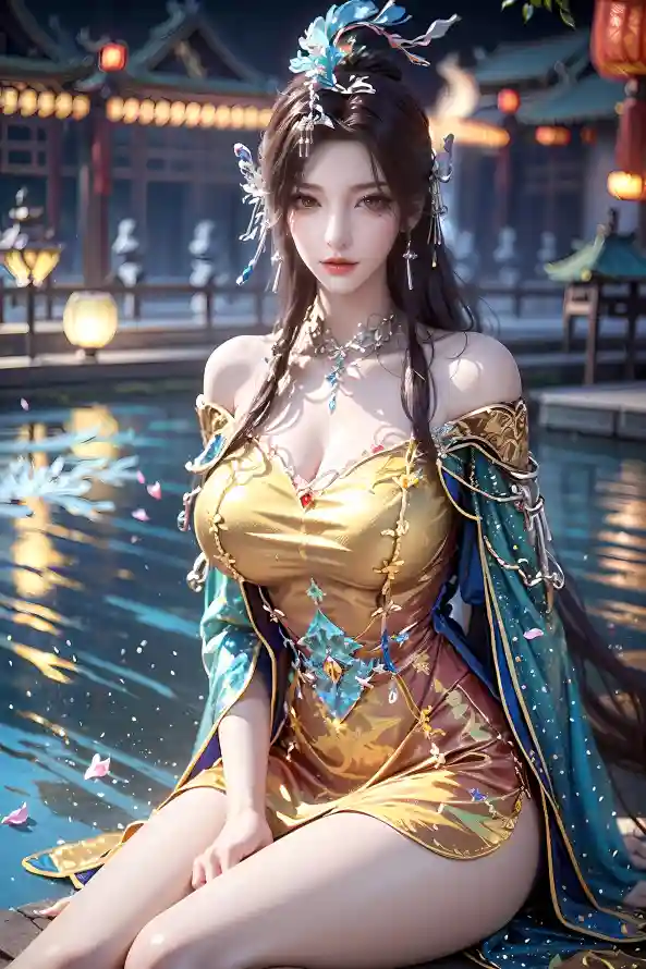 4k云望舒壁纸 - 华丽装扮 - 古典服饰 - 古风美人「哲风壁纸」