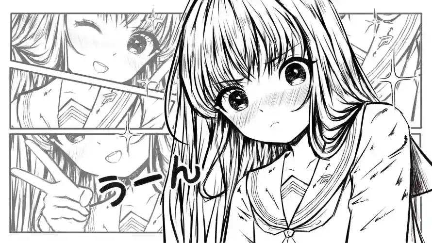 2k动漫壁纸-长发与少女-壁纸分享「哲风壁纸」