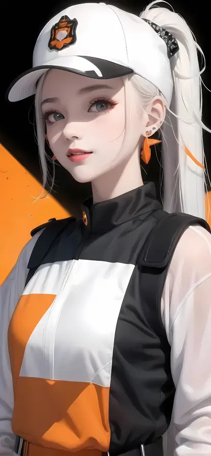 4k美女壁纸 - 鸭舌帽 - 热门壁纸 - wallpaper「哲风壁纸」