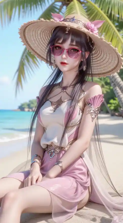 4k壁纸壁纸 - 夏日 - 小舞 - 度假「哲风壁纸」