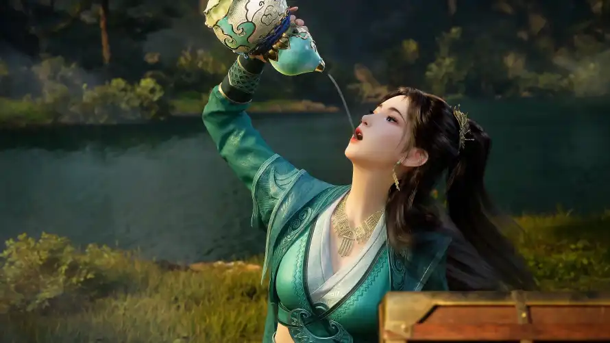 4k凡人壁纸 - 古风 - 慕沛灵 - 湖泊背景「哲风壁纸」 4k凡人壁纸 - 古风 - 慕沛灵 - 湖泊背景「哲风壁纸」
