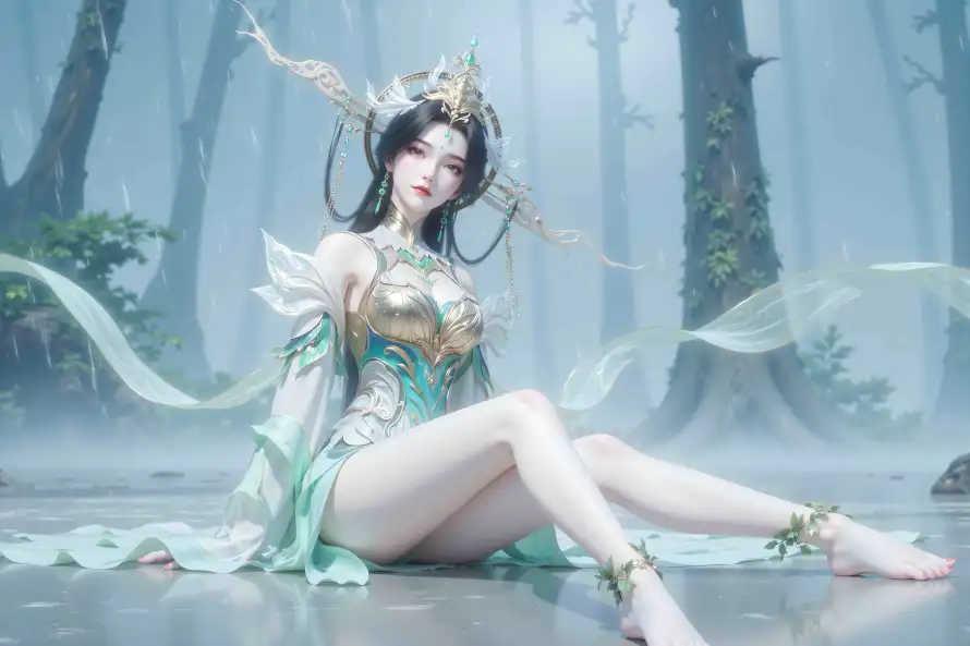 8k柳神壁纸-完美世界 - 神秘-森林背景壁纸推荐「哲风壁纸」