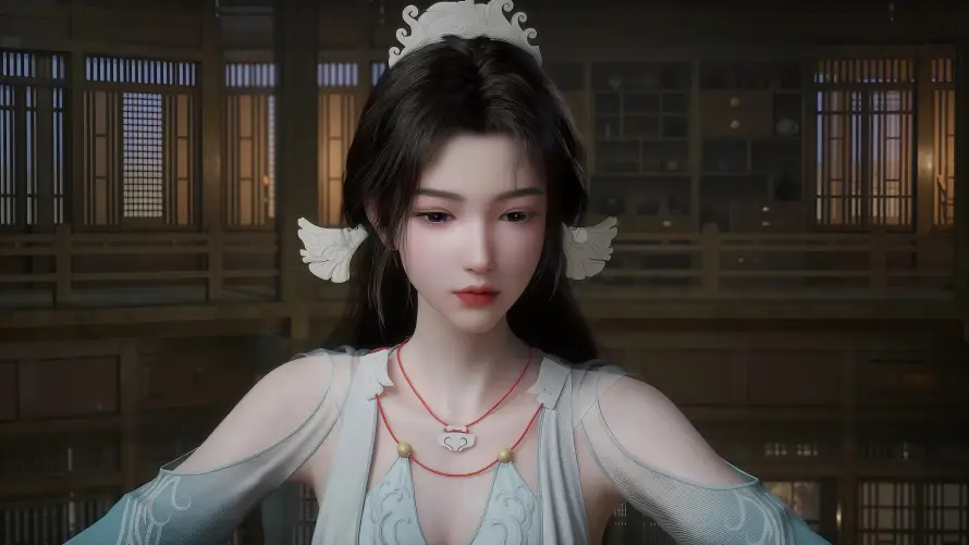 4k凡人壁纸 - 宋玉 - 古装美女 - 古风背景「哲风壁纸」