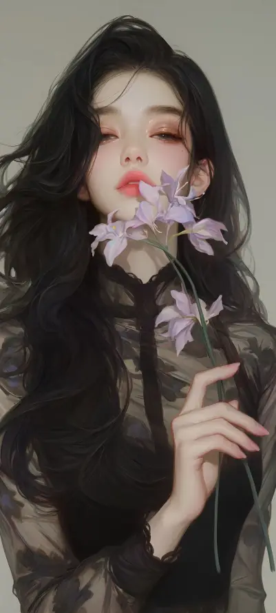 4k紫花壁纸 - 魅力 - 深色系 - 4K原画「哲风壁纸」