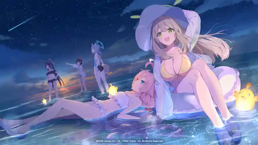 4k少女壁纸 - 星空 - 暗色 - 泳装「哲风壁纸」 4k少女壁纸 - 星空 - 暗色 - 泳装「哲风壁纸」