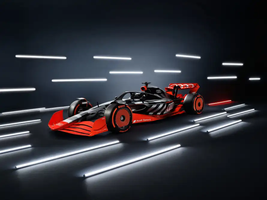 4kF1壁纸 - F1赛车 - 灯光赛道 - 红色赛车「哲风壁纸」 4kF1壁纸 - F1赛车 - 灯光赛道 - 红色赛车「哲风壁纸」