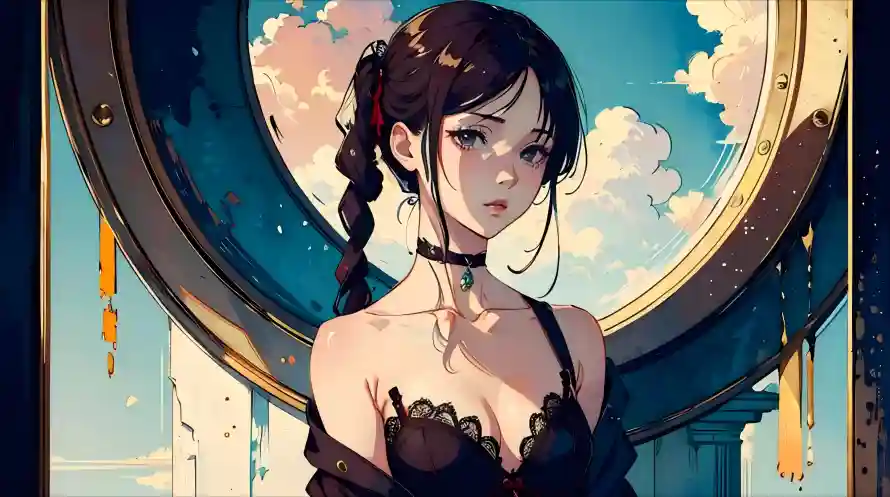 4k项圈壁纸 - 暗色调 - 圆形窗户 - 精美壁纸「哲风壁纸」 4k项圈壁纸 - 暗色调 - 圆形窗户 - 精美壁纸「哲风壁纸」