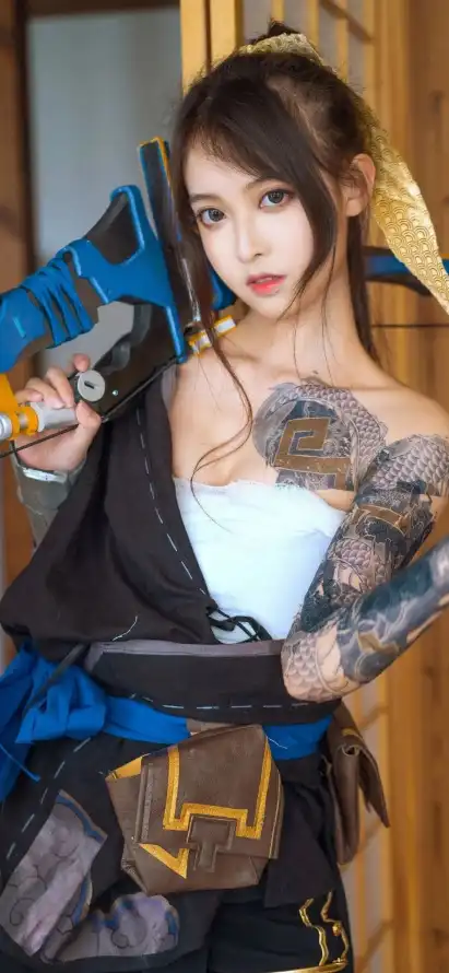 4k室内壁纸 - 暗色 - 武器 - 皮衣「哲风壁纸」