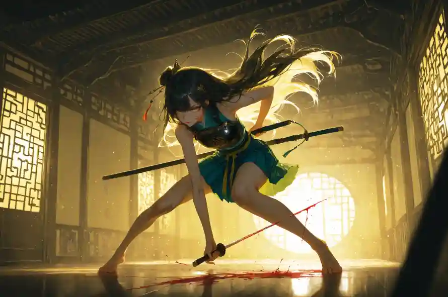 4k古风壁纸 - 女侠 - 武侠 - 美女「哲风壁纸」