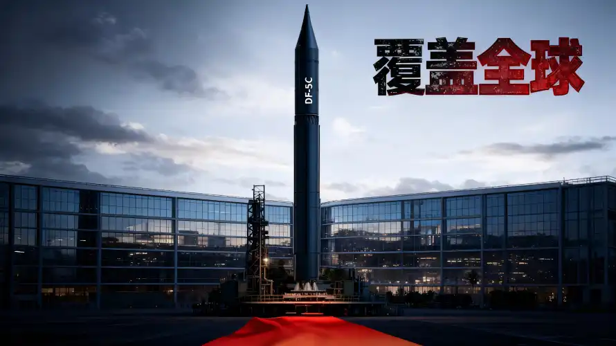 4k军事壁纸 - 导弹 - 红地毯 - 东风5C「哲风壁纸」