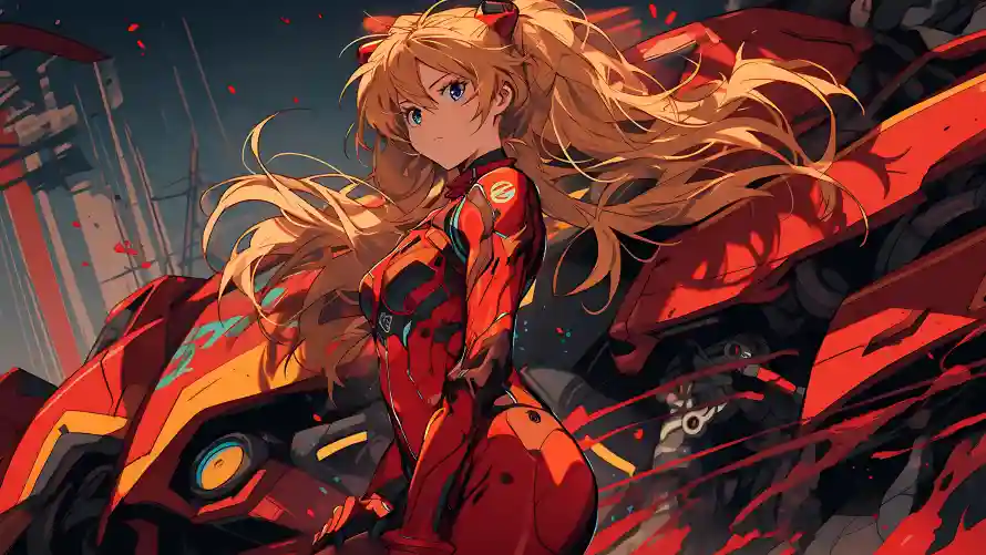 4k动漫壁纸-eva - 长发-科幻场景壁纸推荐「哲风壁纸」