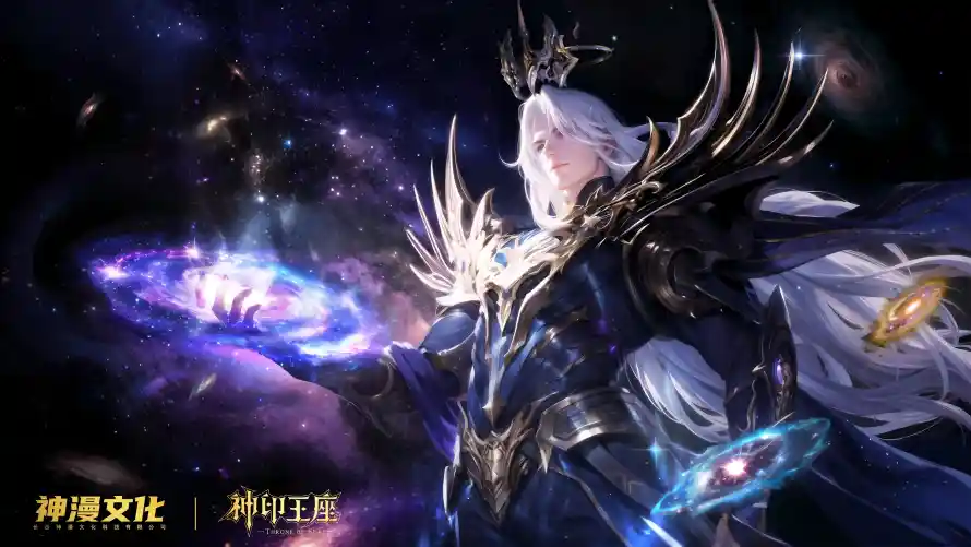 3k星空壁纸-伊莱克斯 - 白发-华丽铠甲壁纸推荐「哲风壁纸」