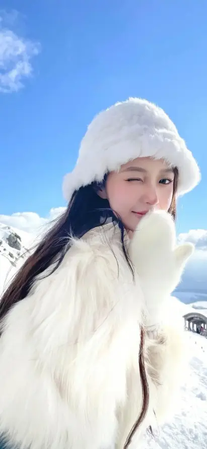 4k蓝天壁纸 - 雪山 - 雪景 - 手机壁纸「哲风壁纸」
