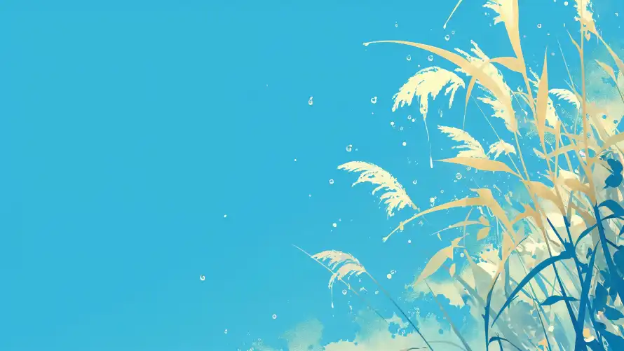 4k插画壁纸 - 草 - 植物 - 清新「哲风壁纸」 4k插画壁纸 - 草 - 植物 - 清新「哲风壁纸」